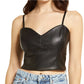 VERO MODA Women's Lois Camisole Black Size X-Large