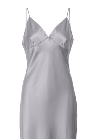 VERO MODA Women's Aria Slip Dress Gray