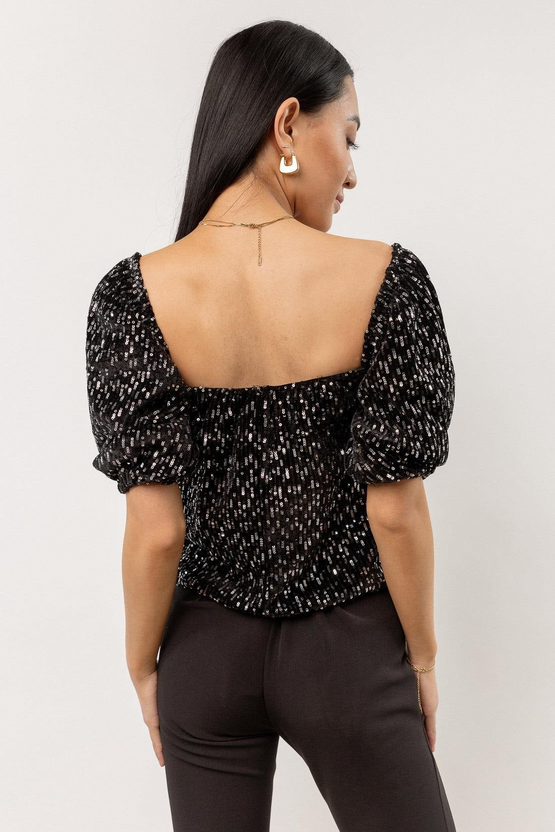 VERO MODA Women's Kimmie Top Black