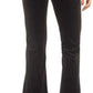 VERO MODA Women's Velvet Flare Pants Black Size X-Large