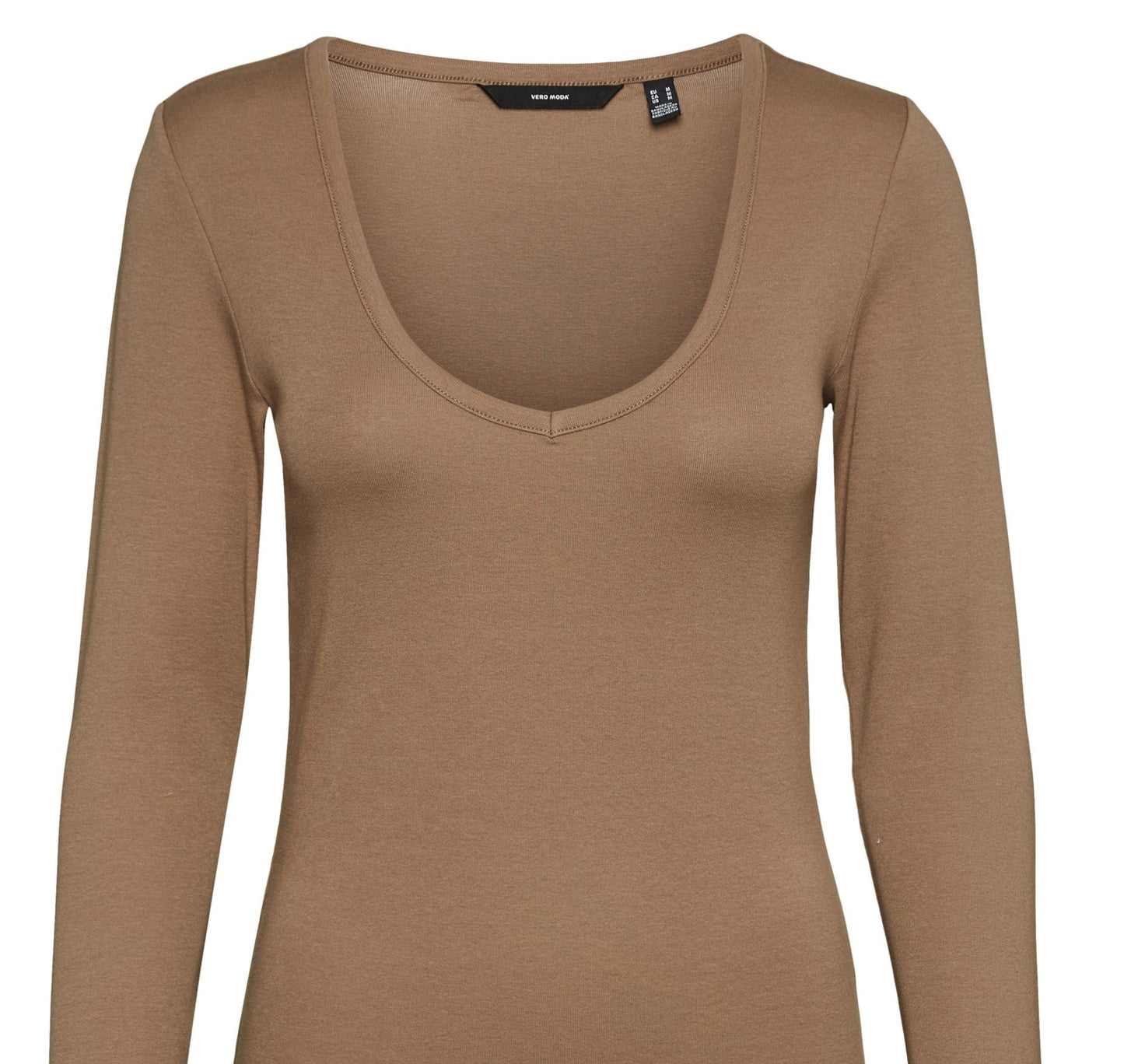 VERO MODA Women's Rita Top Brown