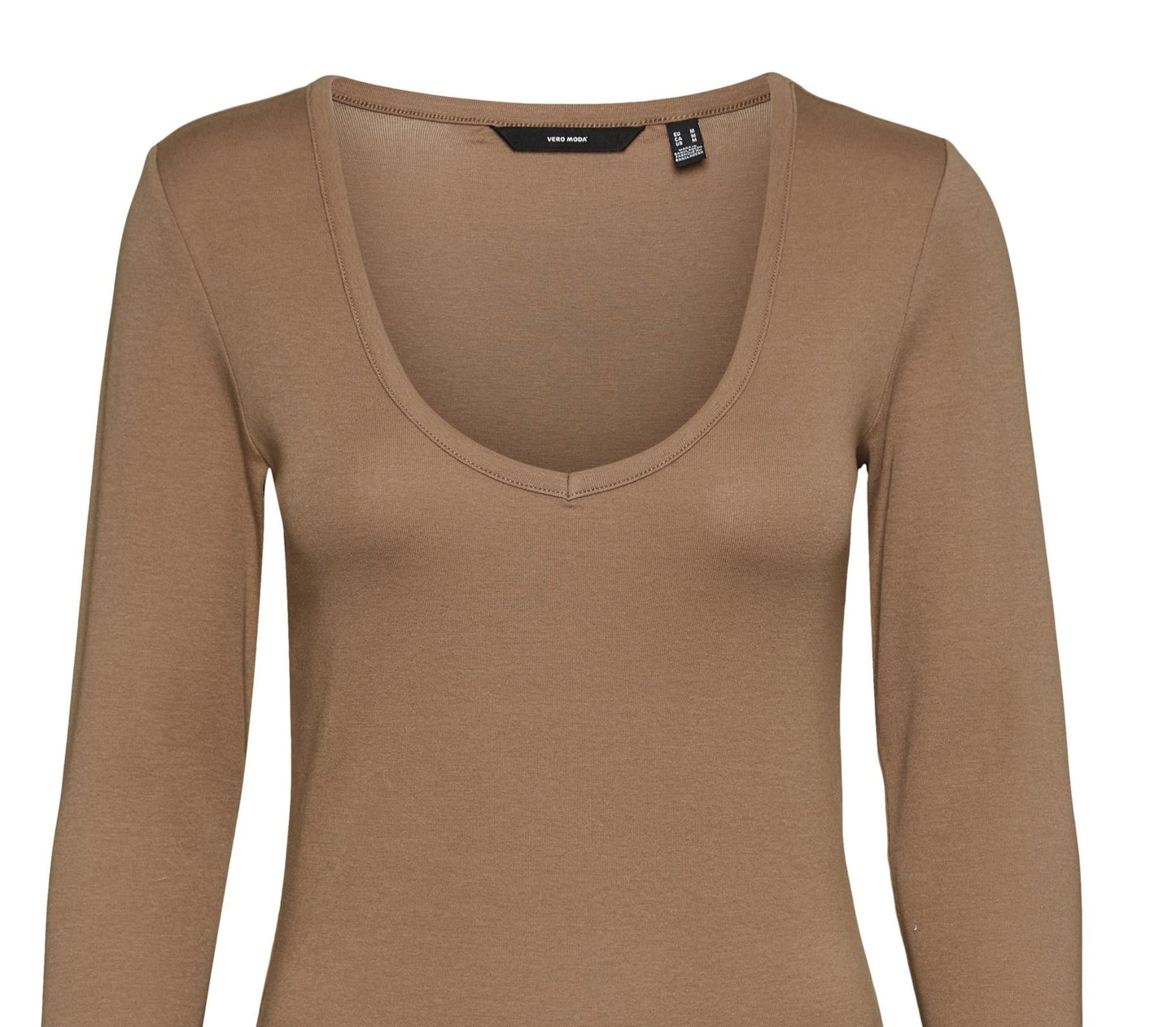 VERO MODA Women's Rita Top Brown