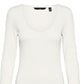 VERO MODA Women's Rita Top White