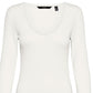 VERO MODA Women's Rita Top White