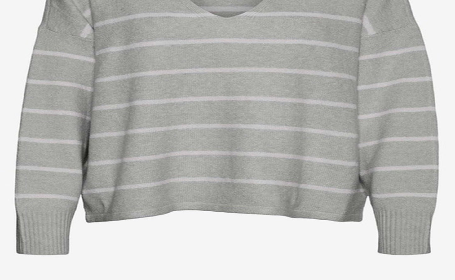 VERO MODA Women's Doffy Pulver Sweater Gray