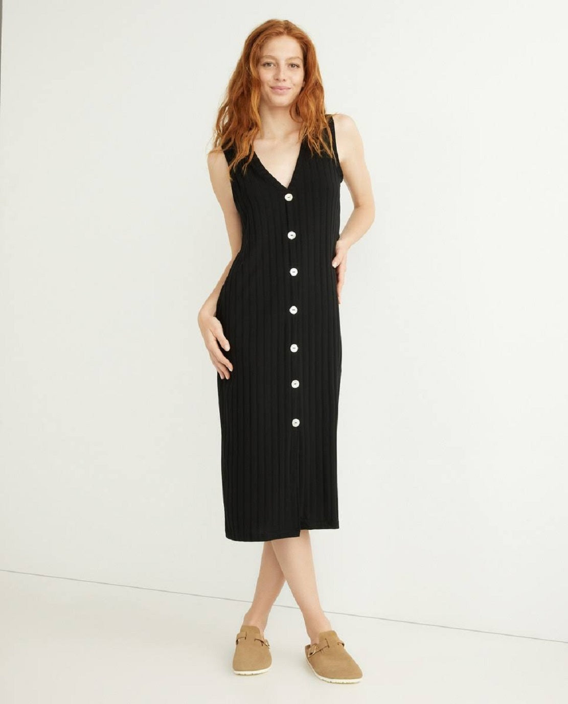 VERO MODA Women's Hilde Sleeveless Dress Black Size Small
