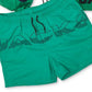 Jack & Jones Men's 3 Pc Swim Trunks Towel & Drawstring Beach Bag Set Green Size Medium