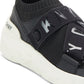 DKNY Women's Clara Logo Strap Sneaker Black Size 8