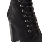DKNY Women's Darcy Lace Up Dress Booties Black Size 9.5