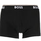 Hugo Boss Men's 3 Pack Power Stretch Cotton Trunks Assorted Size Medium