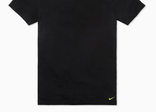 Nike Men's 2 Pack Dri Fit Stretch Cotton Crewneck T-Shirts Black Size Large