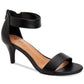 Style & Co Women's Paycee Two Piece Dress Sandals Black Size 11 M