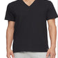 Calvin Klein Women's 3 Pack Cotton V Neck T-Shirt Black Size Large