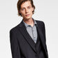 Calvin Klein Men's Infinite Stretch Solid Slim Fit Suit Jacket Black Size 42