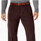 Ralph Lauren Men's Pleated Casual Corduroy Pants Brown Size 32X34