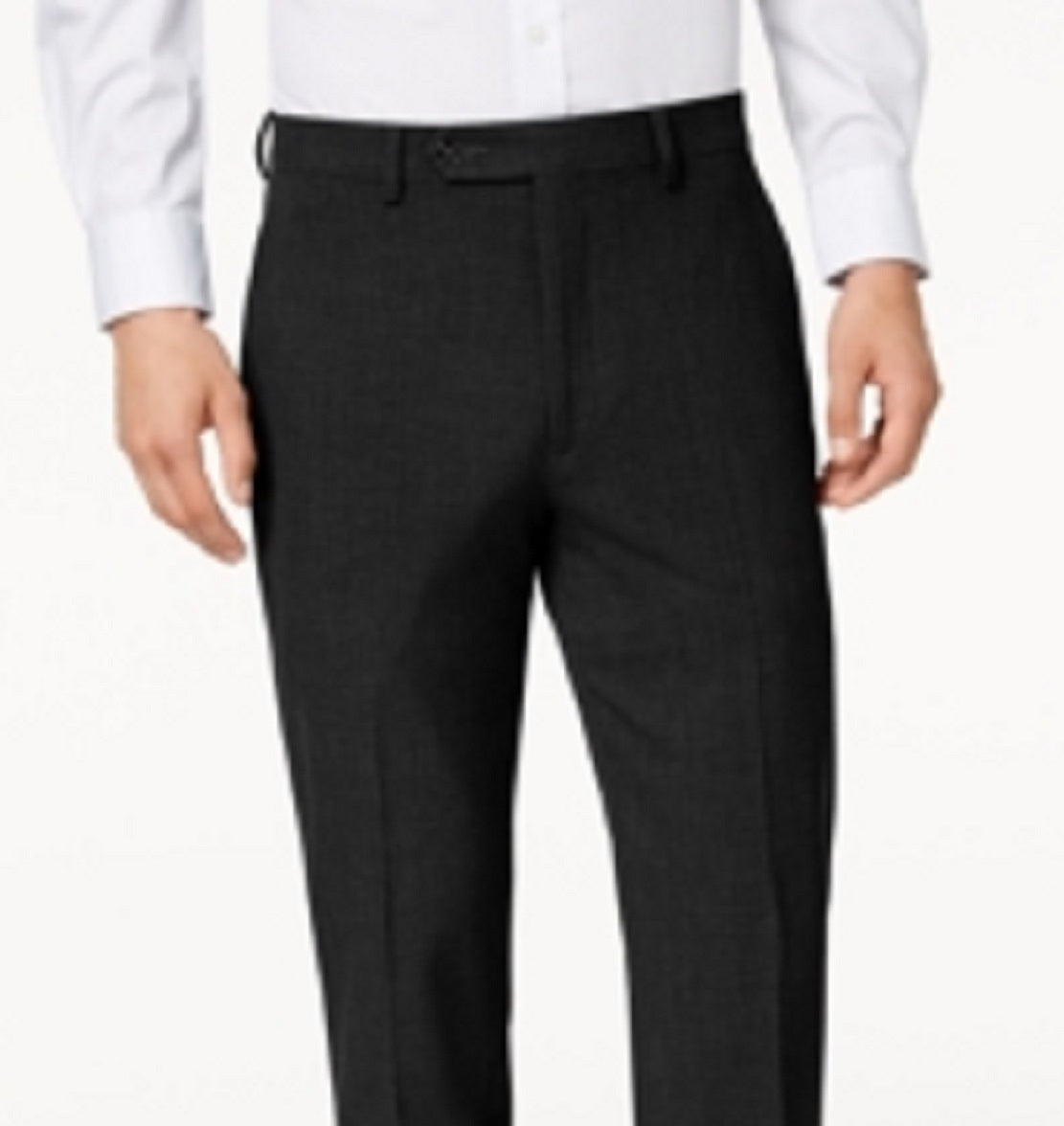 Calvin Klein Men's Infinite Stretch Skinny Fit Dress Pants Black Size 31X30