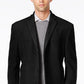 Calvin Klein Men's Prosper Wool Blend X Fit Overcoat Black Size 40