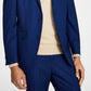 Kenneth Cole Reaction Men's Techni Cole Suit Separate Slim Fit Suit Jacket Blue Size 44