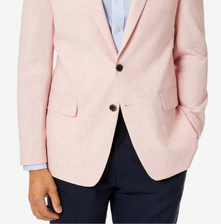 Club Room Men's Classic Fit Solid Sport Coat Pink Size 38
