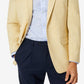 Club Room Men's Classic Fit Solid Sport Coat Yellow Size 42