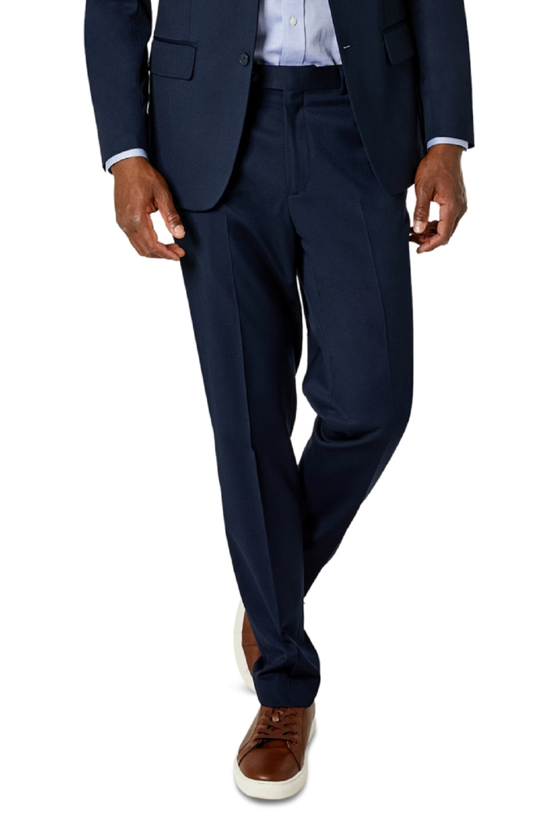 Van Heusen Men's Flex Plain Slim Fit Suits Blue Size 42
