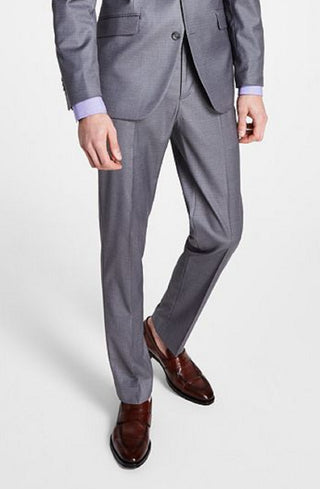 Kenneth Cole Reaction Men's Ready Flex Slim Fit Suit Gray Size 48