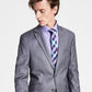 Kenneth Cole Reaction Men's Ready Flex Slim Fit Suit Gray Size 40