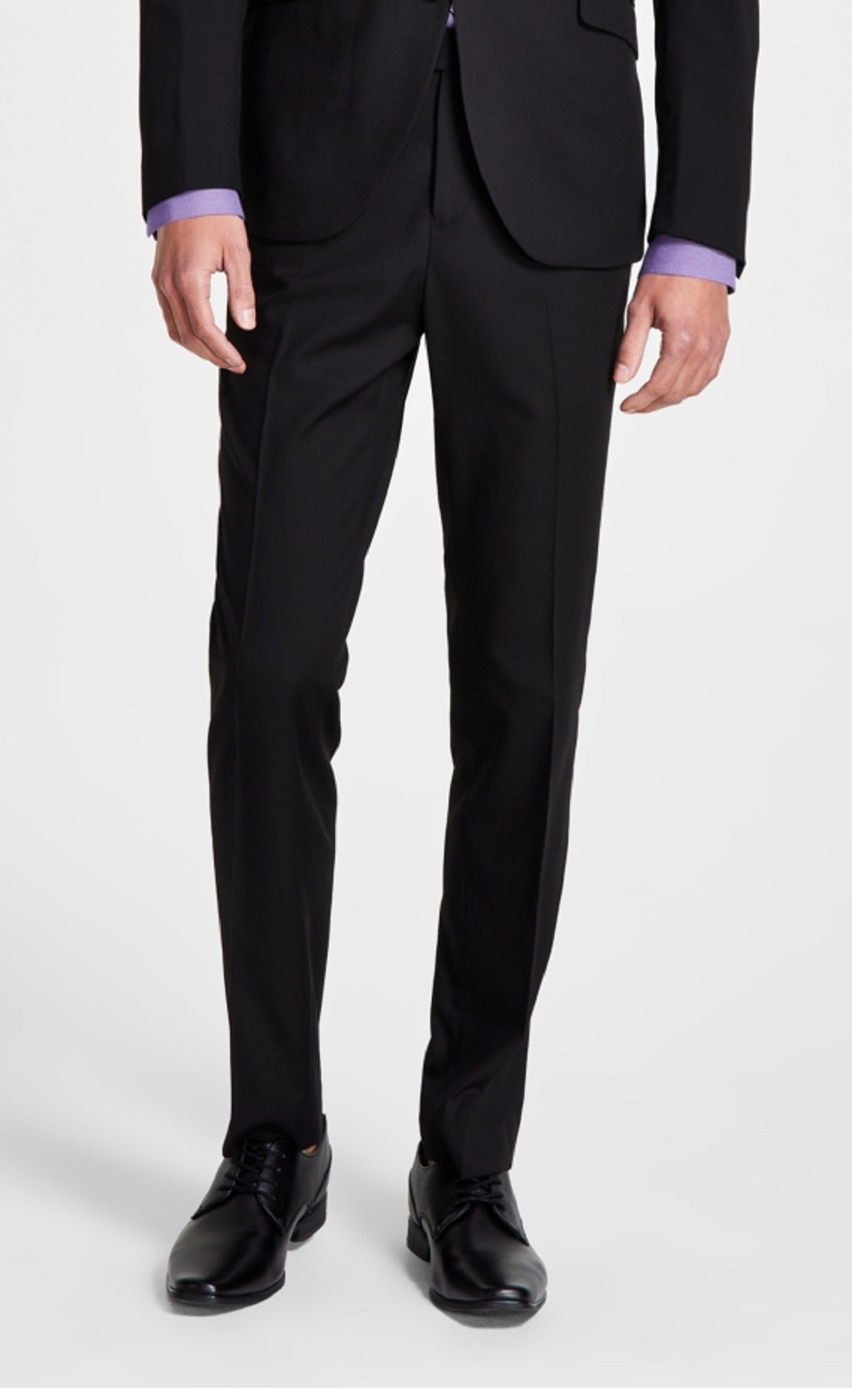 Kenneth Cole Reaction Men's Ready Flex Slim Fit Suit Black Size 38