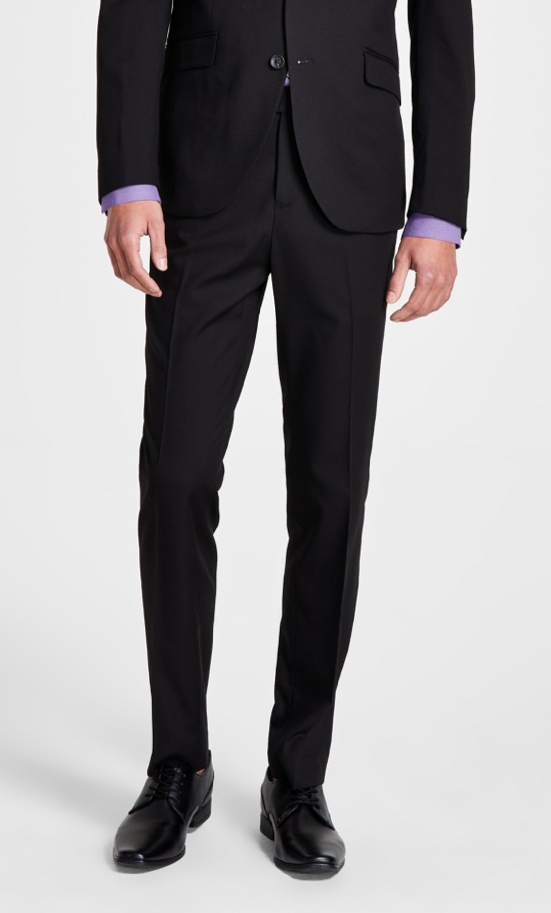 Kenneth Cole Reaction Men's Ready Flex Slim Fit Suit Black Size 38