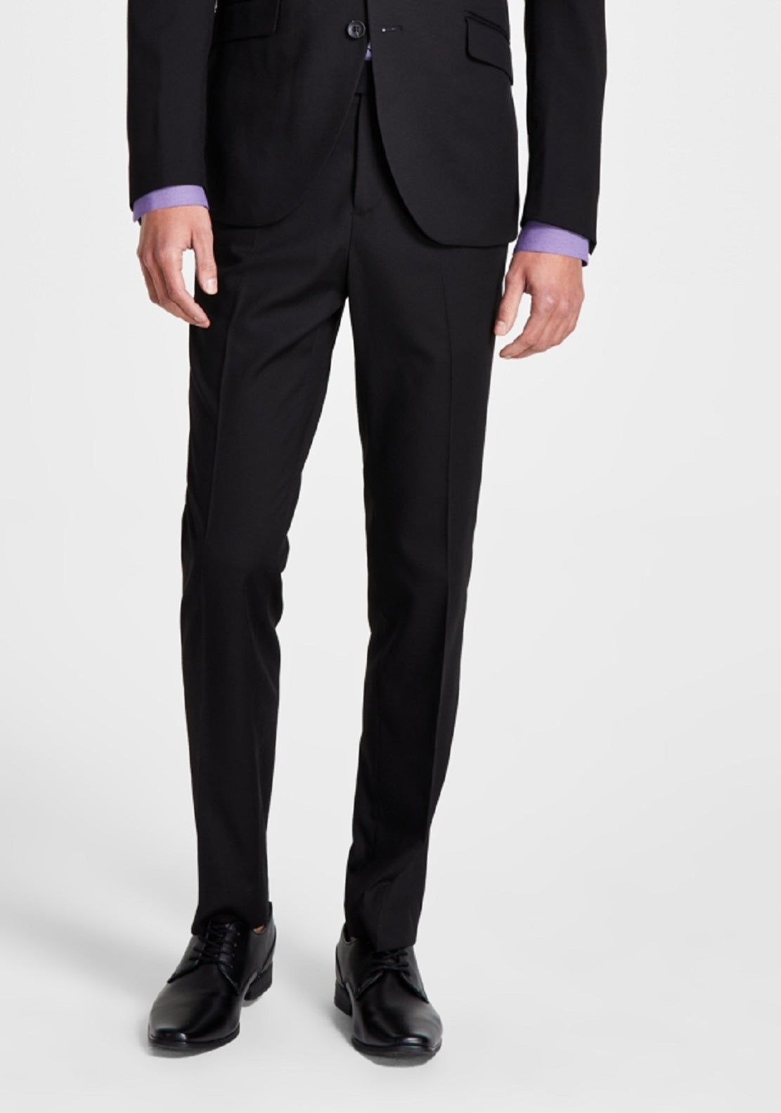 Kenneth Cole Reaction Men's Ready Flex Slim Fit Suit Black Size 40