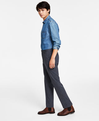 Tommy Hilfiger Men's Modern Fit Th Flex Stretch Pants Gray Size 36x30