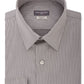 Van Heusen Men's Fit Flex Collar Stripe Dress Shirt Gray Size 16X34X35
