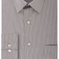 Van Heusen Men's Fit Flex Collar Stripe Dress Shirt Gray Size 16X34X35