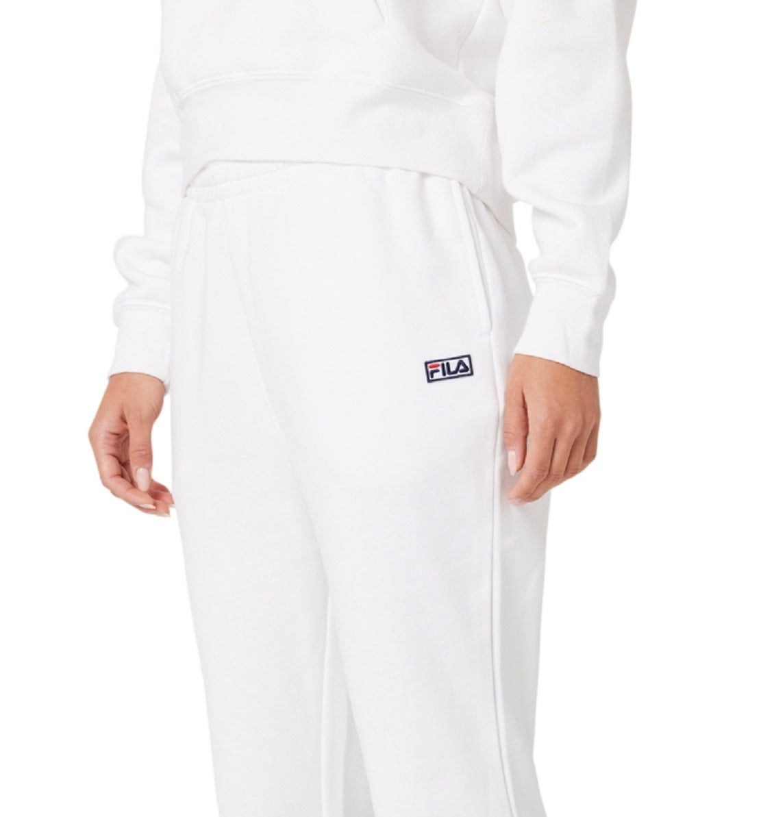 Fila Women's Lassie Full Length Joggers White Size Large