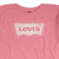 Levi's Toddler Girl's Ruffle Sleeve Logo T-Shirt Pink Size 2T