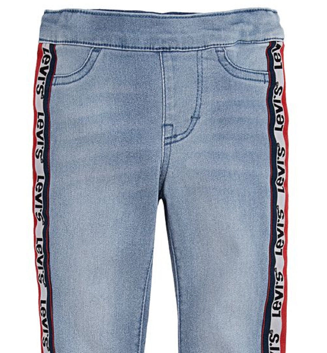 Levi's Big Girl's Side Stripe Jeggings Blue Size 8