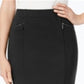 Alfani Women's Ponte Pencil Skirt Black Size 14 Petite