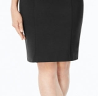 Alfani Women's Ponte Pencil Skirt Black Size 14 Petite