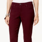 Style & Co Women's Curvy Fit Skinny Jeans Red Size 2 Petite