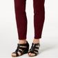 Style & Co Women's Curvy Fit Skinny Jeans Red Size 2 Petite