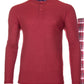 Isotoner Signature Men's Sleep Thermal Top Pant Set Red Size X-Large