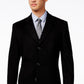 Kenneth Cole Reaction Men's Raburn Wool Blend Over Coat Black Size 36