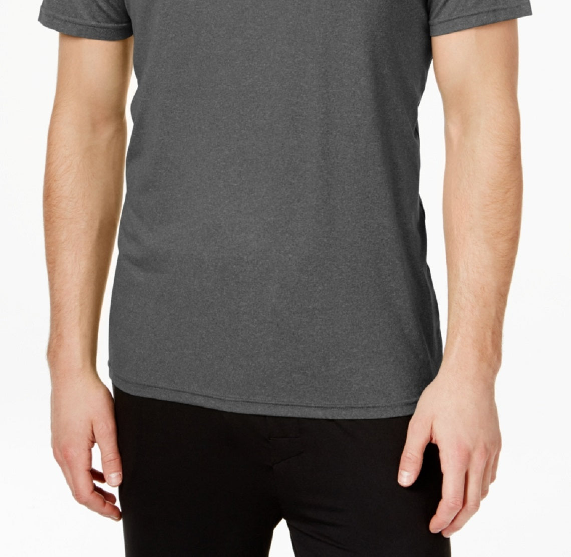 32 Degrees Men's Cool Ultra Soft Crew Neck Sleep T-Shirt Gray Size Large