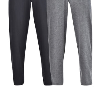 Hanes Men's Big And Tall Knit 2 Pack Pant Gray Size Large