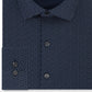 Kenneth Cole Reaction Men's Slim Fit Collared Button Down Shirt Blue Size 34X35