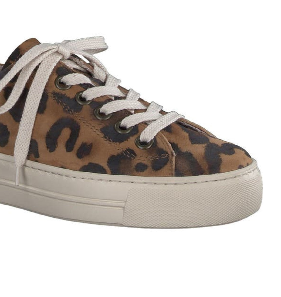 Paul Green Women's Bixby Platform Sneaker Brown Size 6.5 M