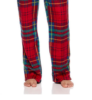 Joe Boxer Men's Fleece Pants Red Size Medium