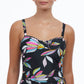Profile By Gottex Women's Monaco D Cup One Piece Swimsuit Black Size 27