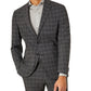Kenneth Cole Reaction Men's Slim Fit Ready Flex Stretch Suit Gray Size 44