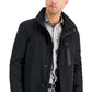 Calvin Klein Men's Slim Fit Extreme Raincoat Black Size 36